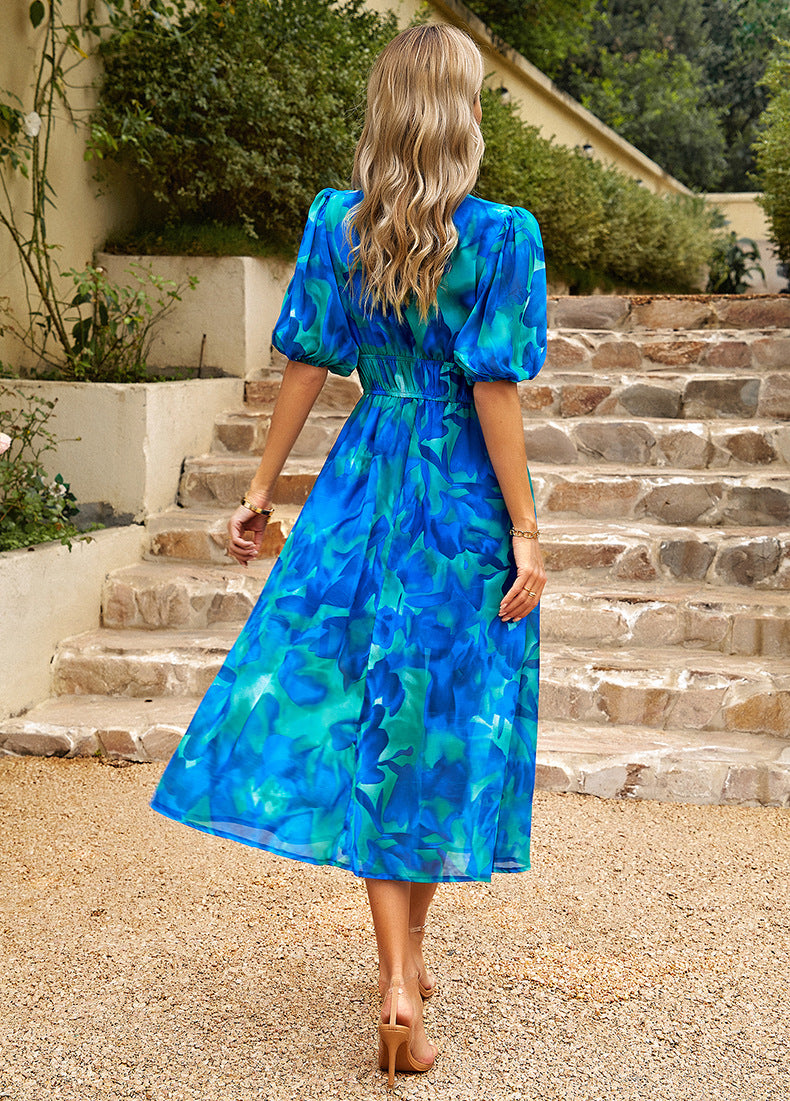 Ziano™ | Élégante Robe Fleurie