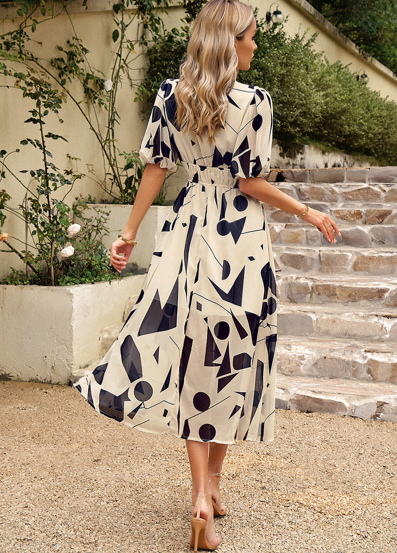 Ziano™ | Élégante Robe Fleurie