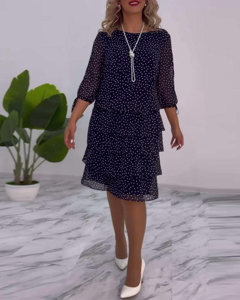 Elenaa™ | Robe Automnale Élégante