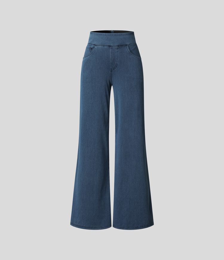 Livie™ | Pantalon Taille Haute Luxe