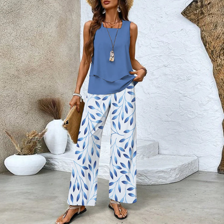 Mia | Feuillage indigo