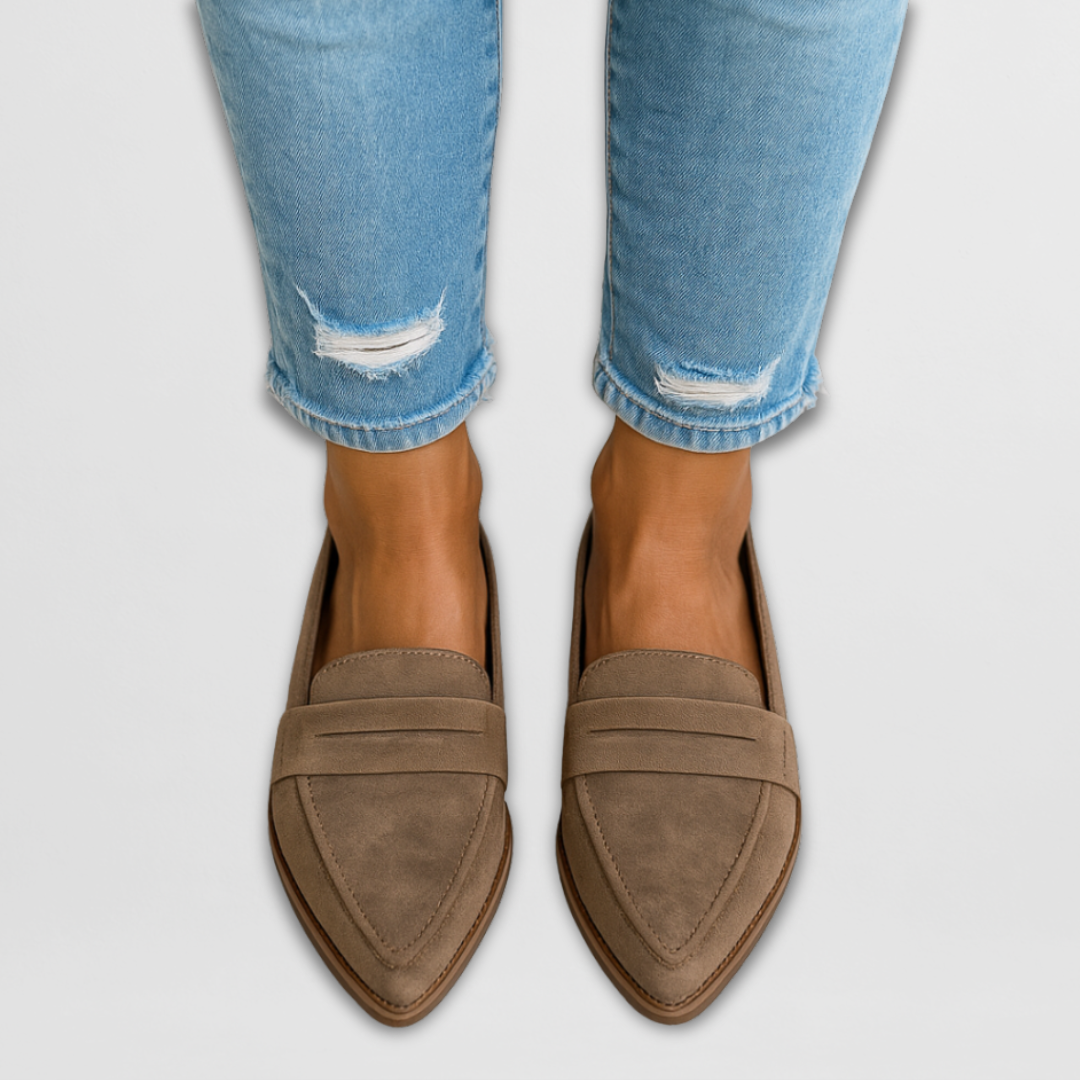 Zinnia™ | Élégants mocassins en daim