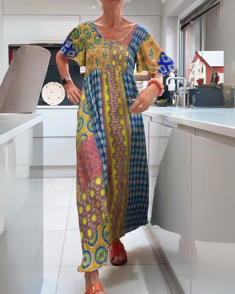 Delara™ | Élégante Robe Bohémienne
