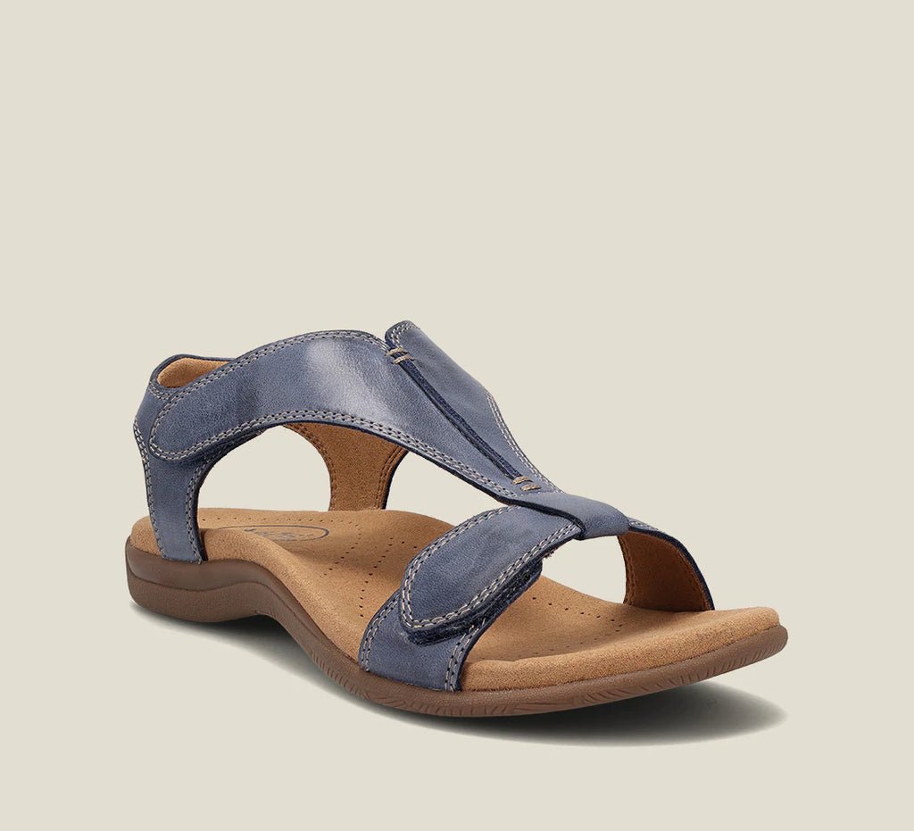 Zarae™ | Sandale en cuir Orthoflex pour confort et style