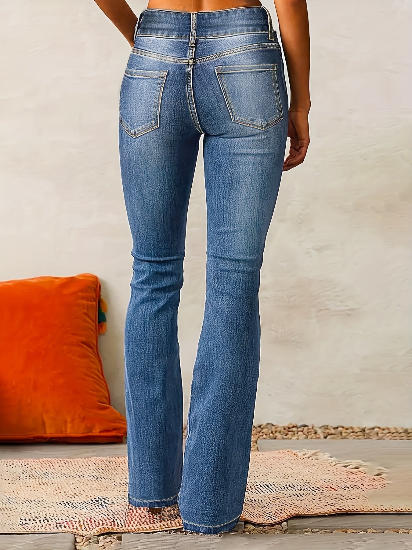 Alicia™ |  Jean évasé taille haute
