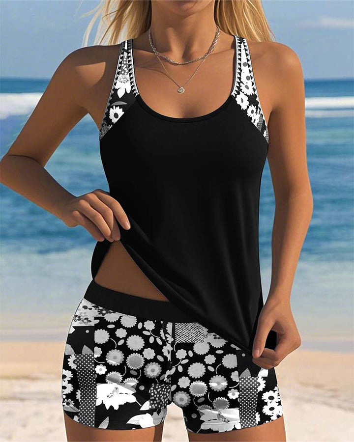 SABRINA™ | Bikini Deux Pièces Floral à Coupe Confortable