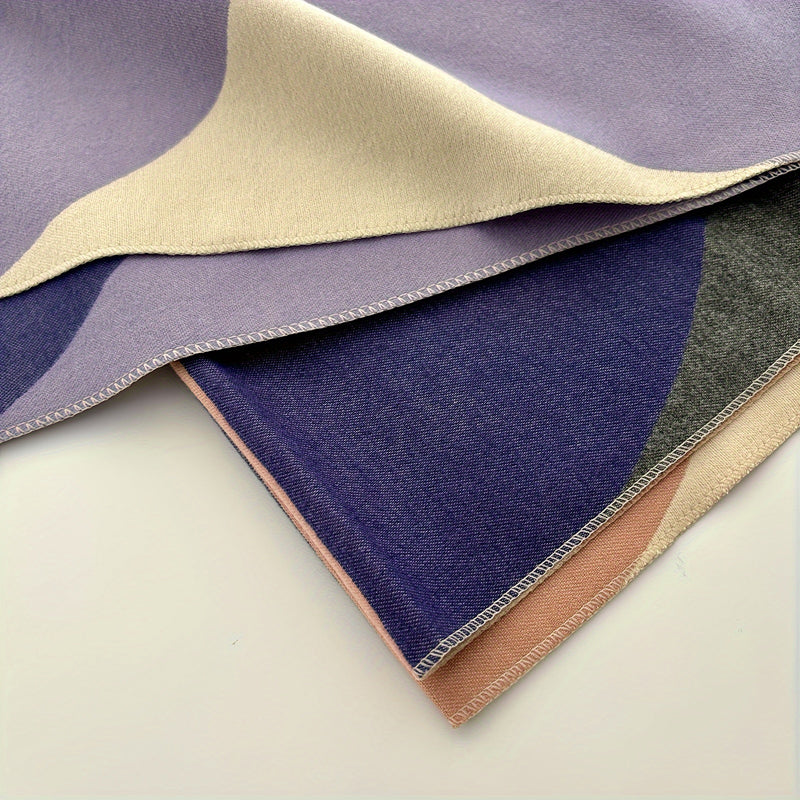 Aelvoria™ | Écharpe chaude à motifs géométriques