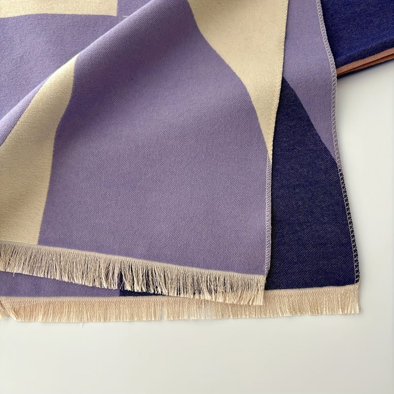 Aelvoria™ | Écharpe chaude à motifs géométriques