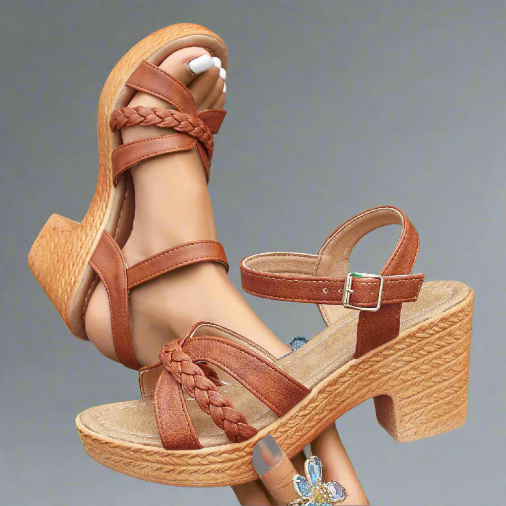 Zephira | Sandales gladiateur à talons pour l'été