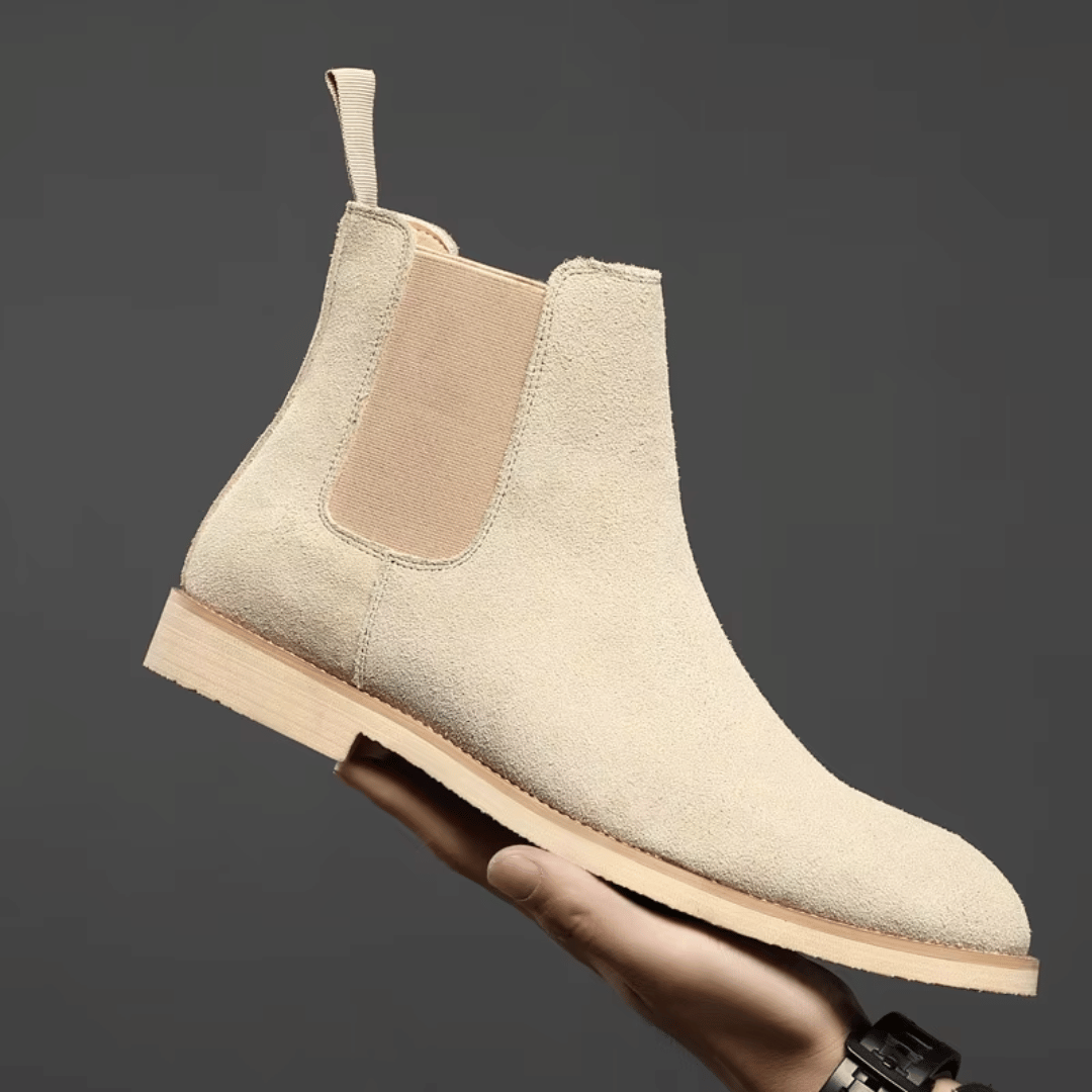 Novexa™ | Bottines Chelsea Olive Élégantes