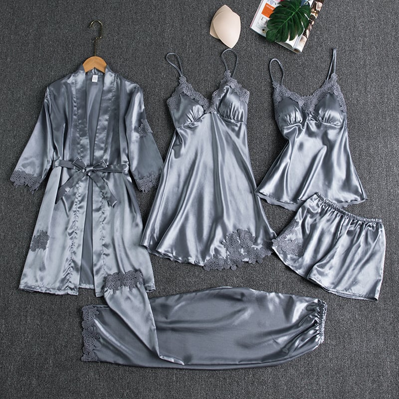 Zarek™ | Robe de nuit sexy 5 pièces pour la Saint-Valentin
