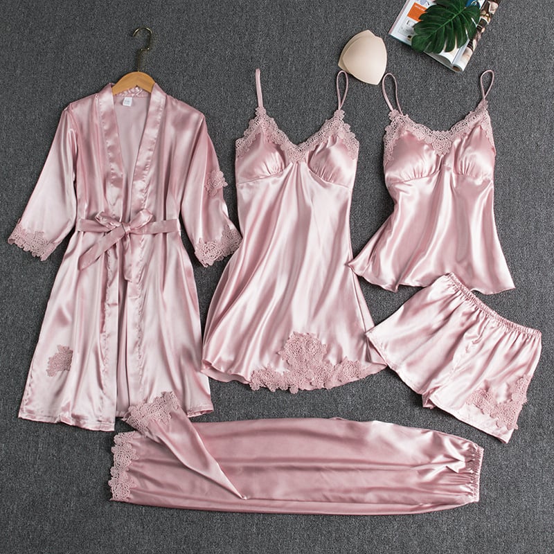 Zarek™ | Robe de nuit sexy 5 pièces pour la Saint-Valentin
