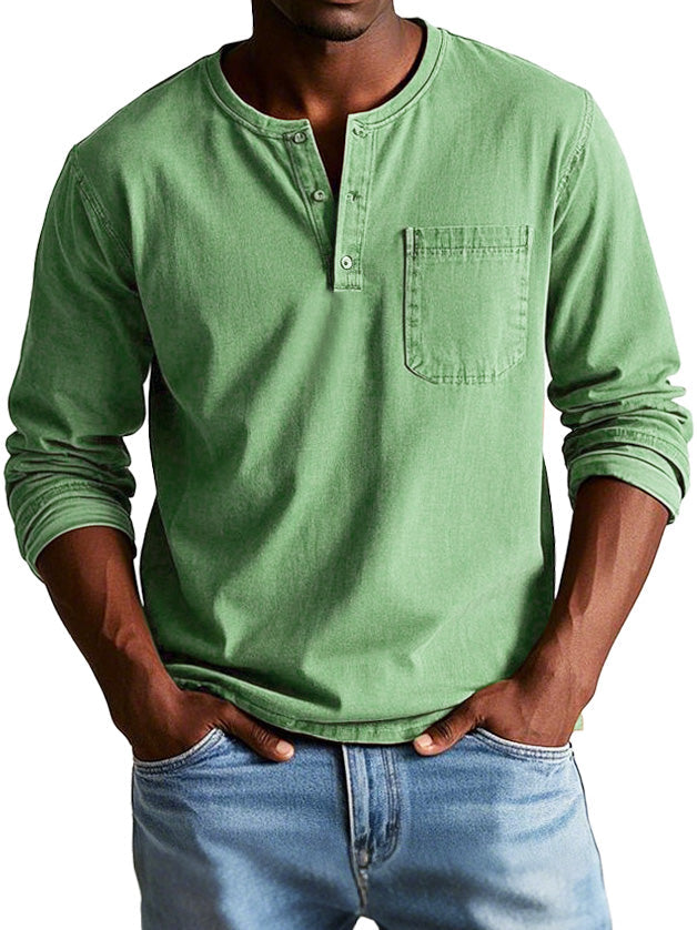 Yahya™ | Chemise Vintage Élégante à Manches Longues