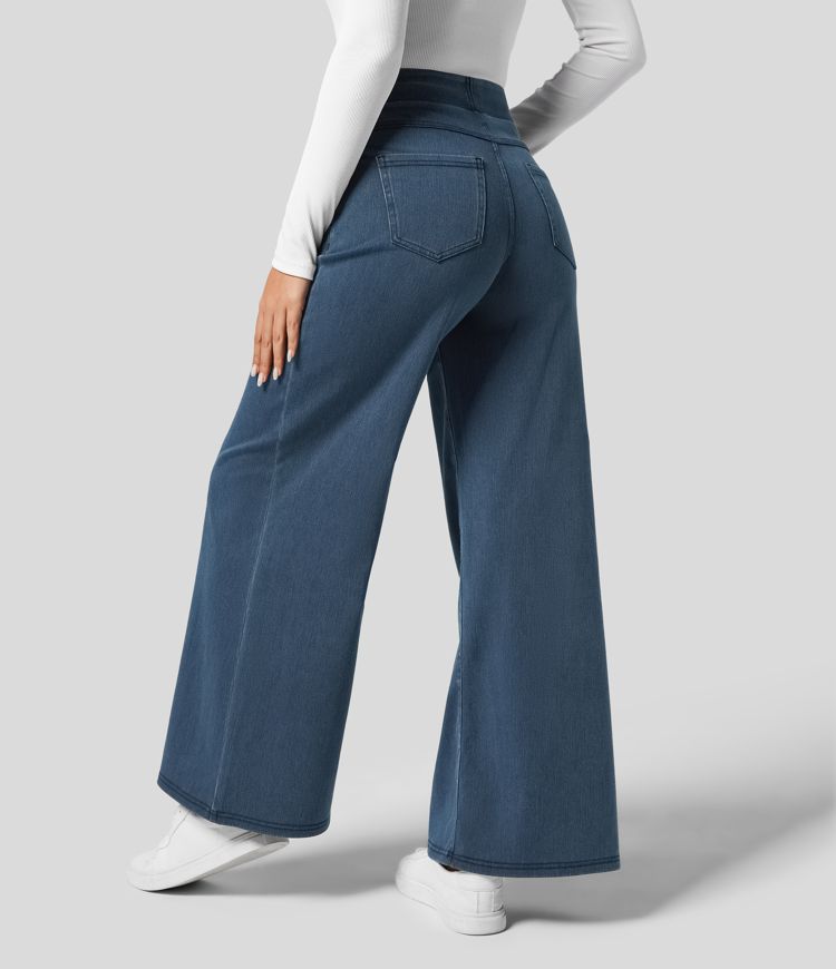 Livie™ | Pantalon Taille Haute Luxe