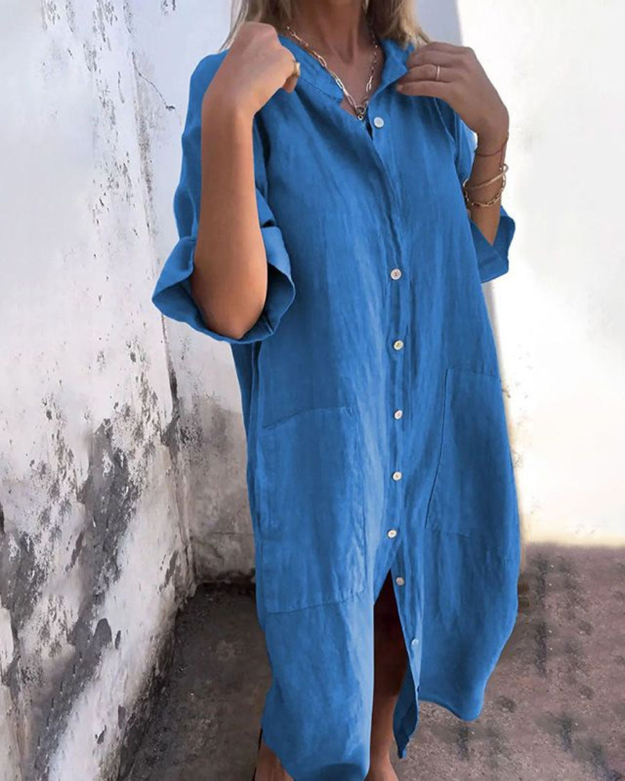 Melanie™ | Robe Chemise Décontractée