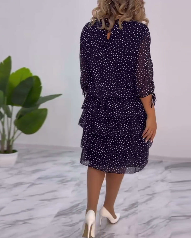 Elenaa™ | Robe Automnale Élégante