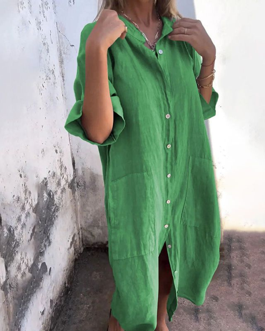 Melanie™ | Robe Chemise Décontractée