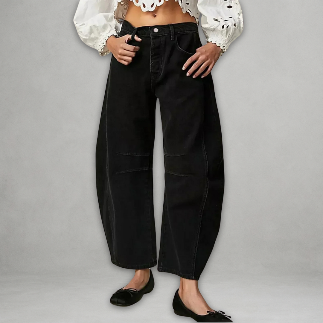 Sabina™ | Jeans Baggy Balloon Élégants