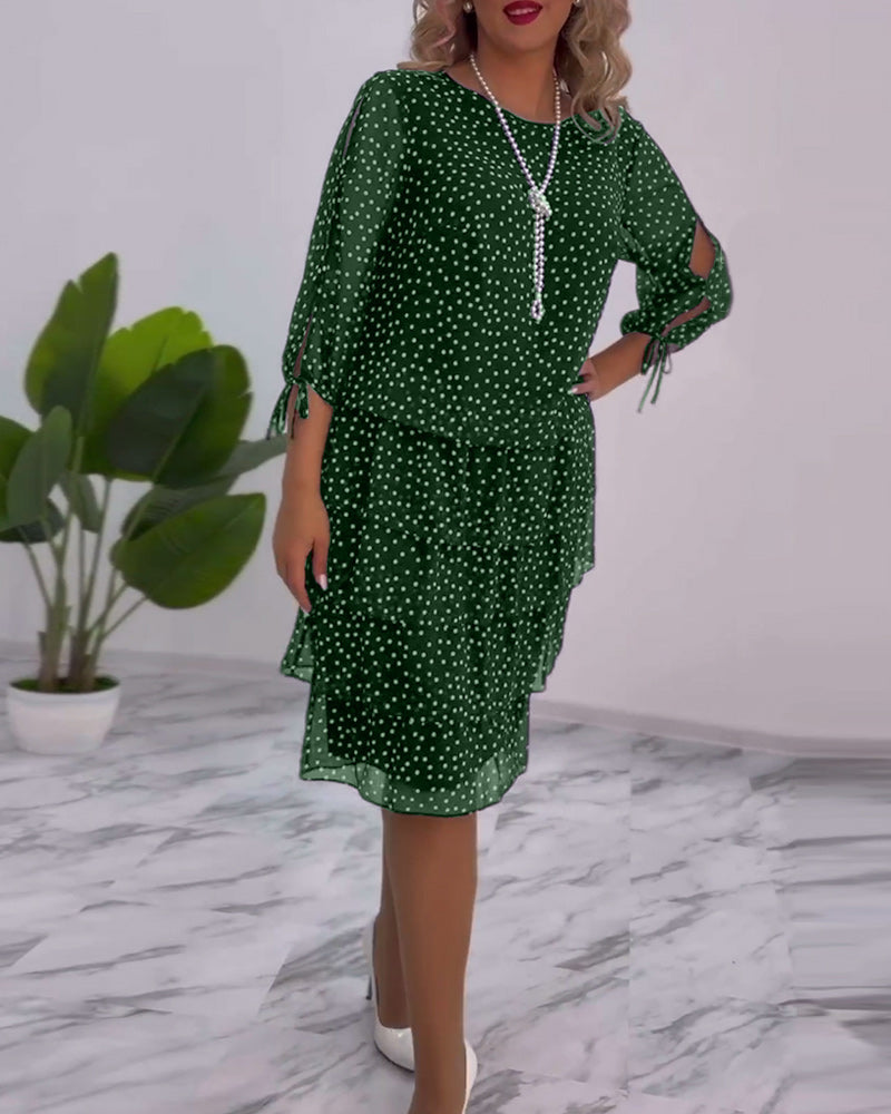 Elenaa™ | Robe Automnale Élégante