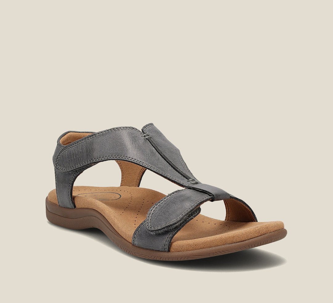 Zarae™ | Sandale en cuir Orthoflex pour confort et style