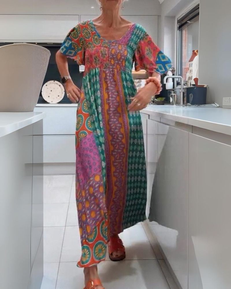 Delara™ | Élégante Robe Bohémienne