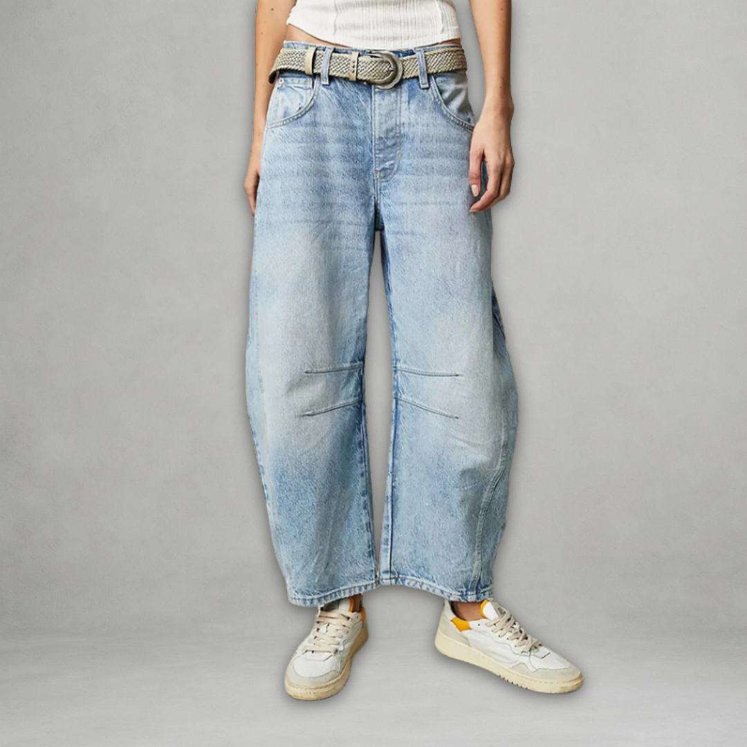 Sabina™ | Jeans Baggy Balloon Élégants