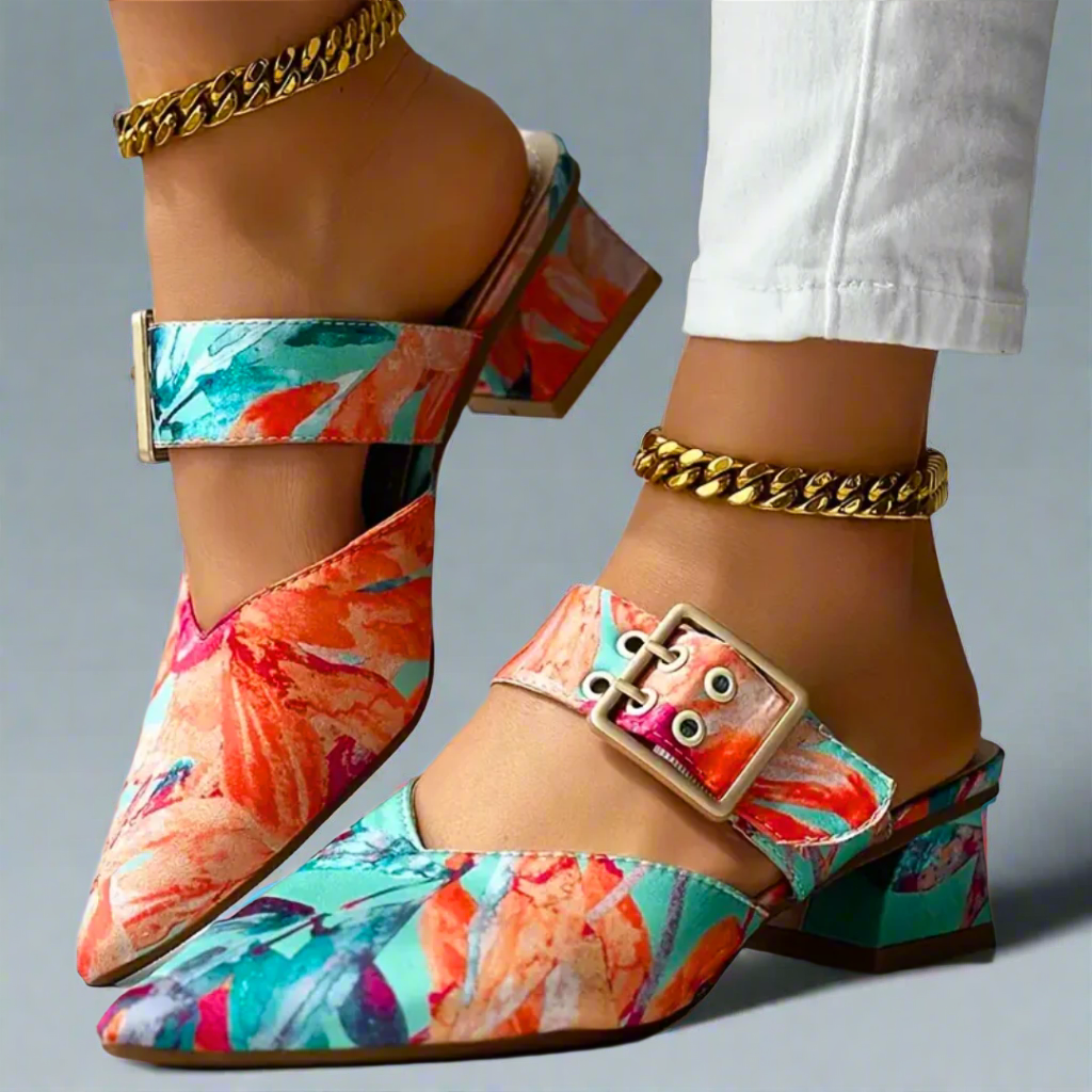 Leandra | Sandales colorées pour un confort quotidien
