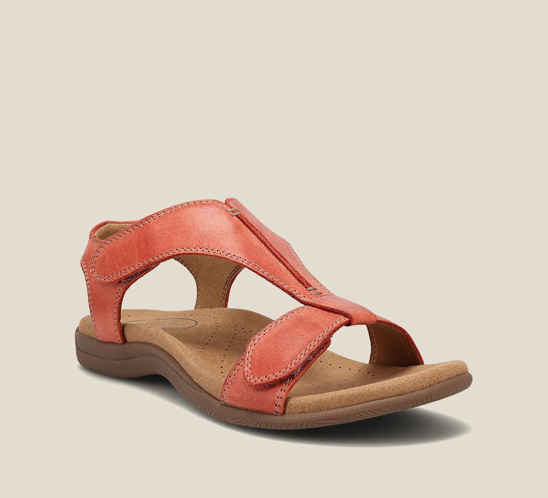 Zarae™ | Sandale en cuir Orthoflex pour confort et style