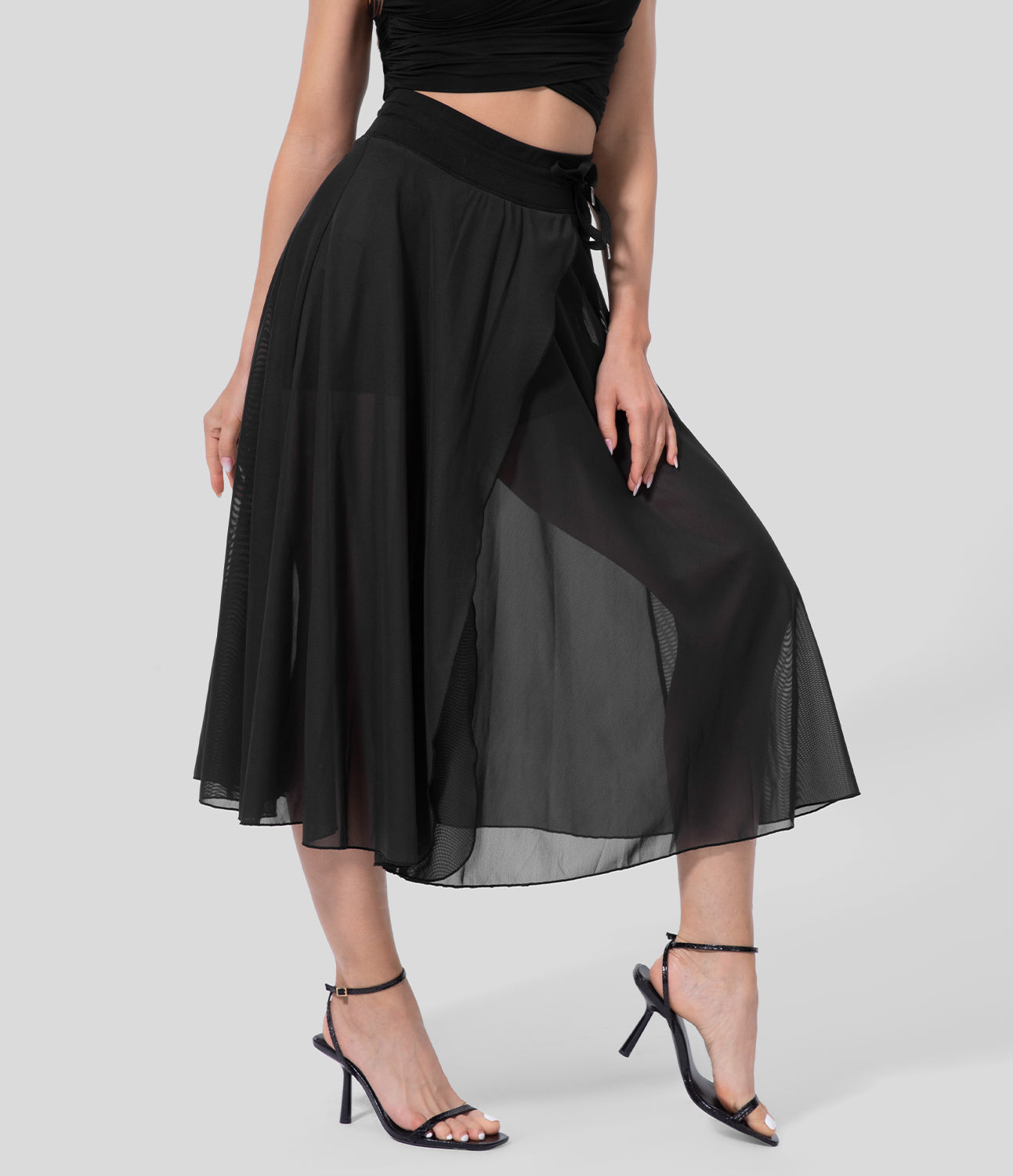 Eren™ | Jupe Midi 2-en-1 Taille Haute