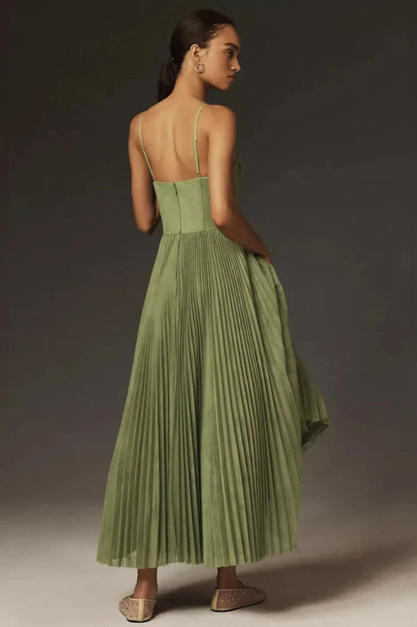 Elowen™ | Robe Plissée Élégante en Tulle