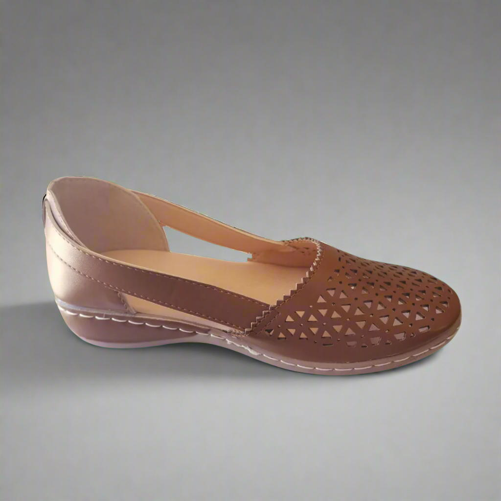 Leandra | Chaussure de confort orthopédique en matériau premium