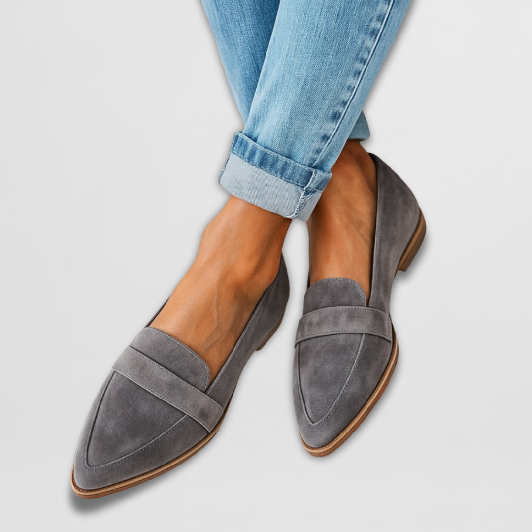 Zinnia™ | Élégants mocassins en daim