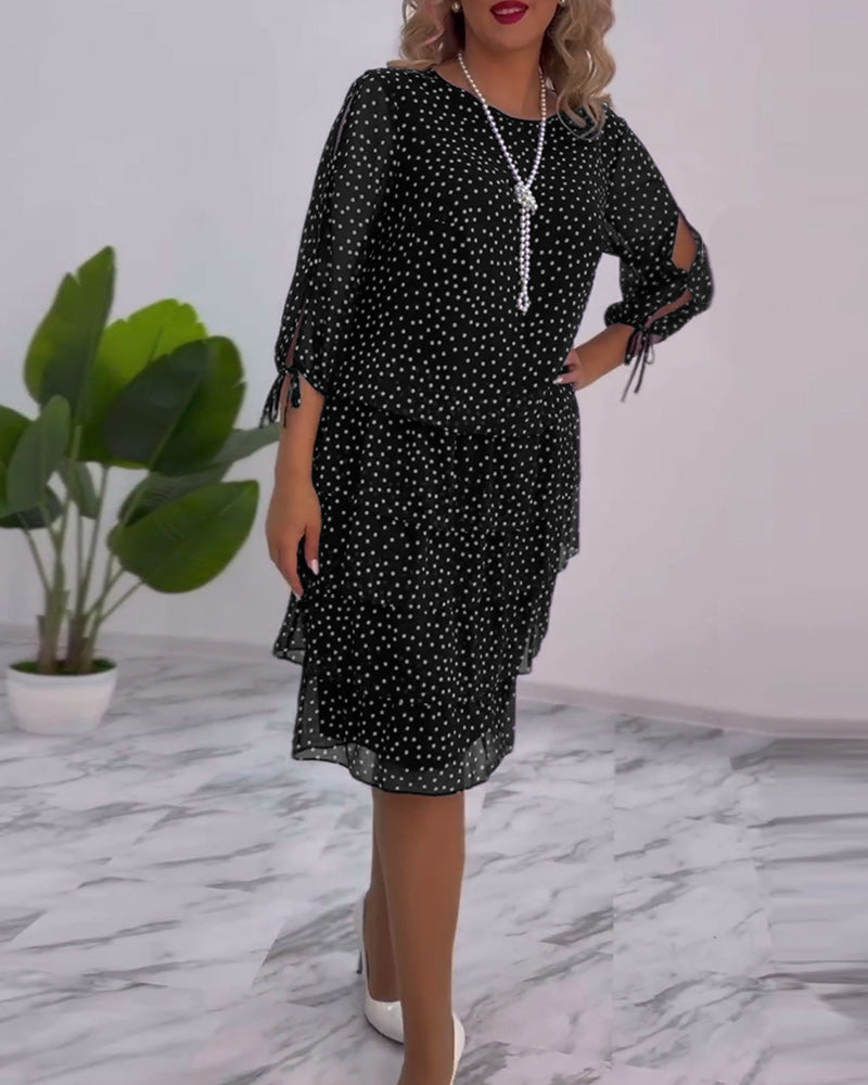 Elenaa™ | Robe Automnale Élégante