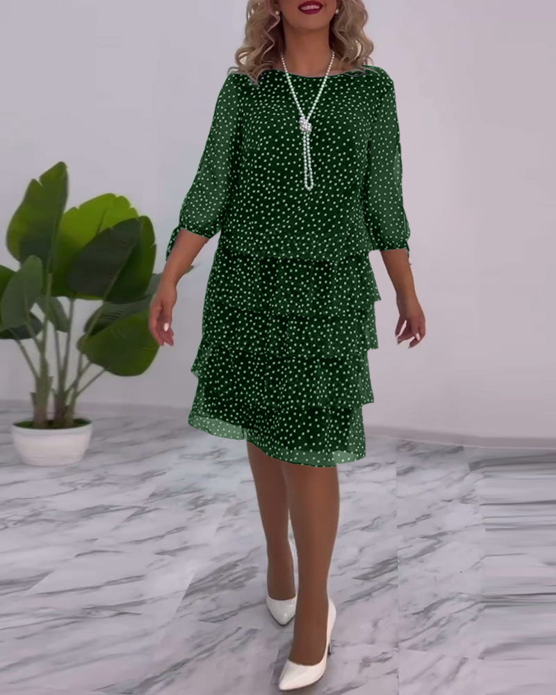 Elenaa™ | Robe Automnale Élégante