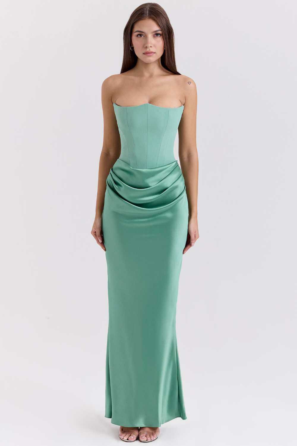 SERENE - Robe en satin