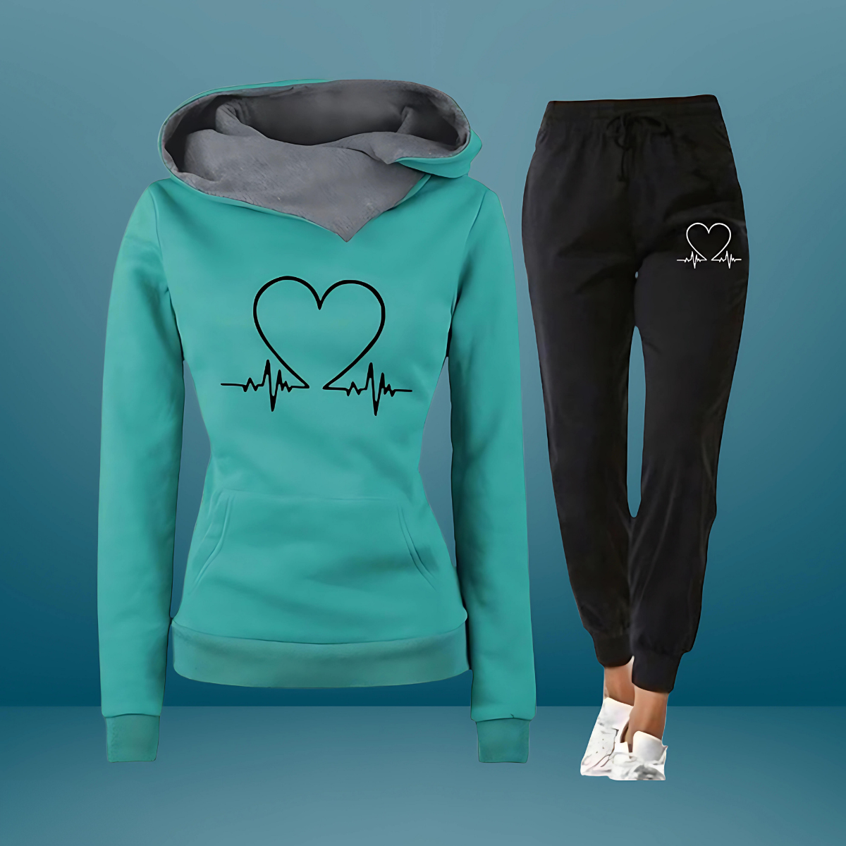 Zyren™ | Ensemble de jogging Heartbeat Comfort