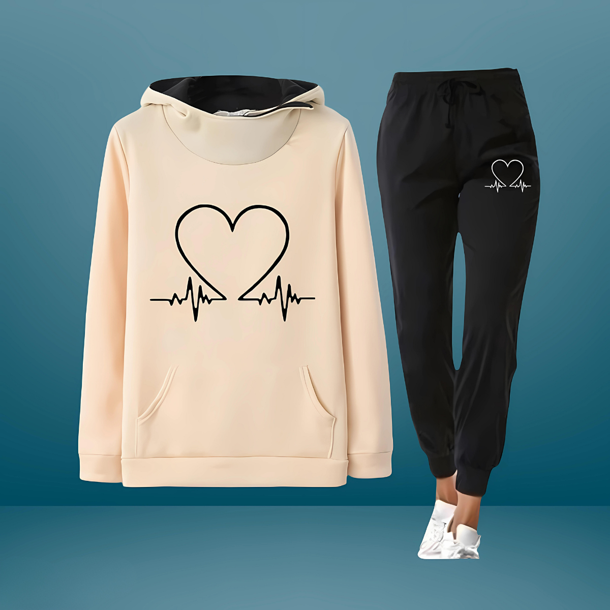 Zyren™ | Ensemble de jogging Heartbeat Comfort