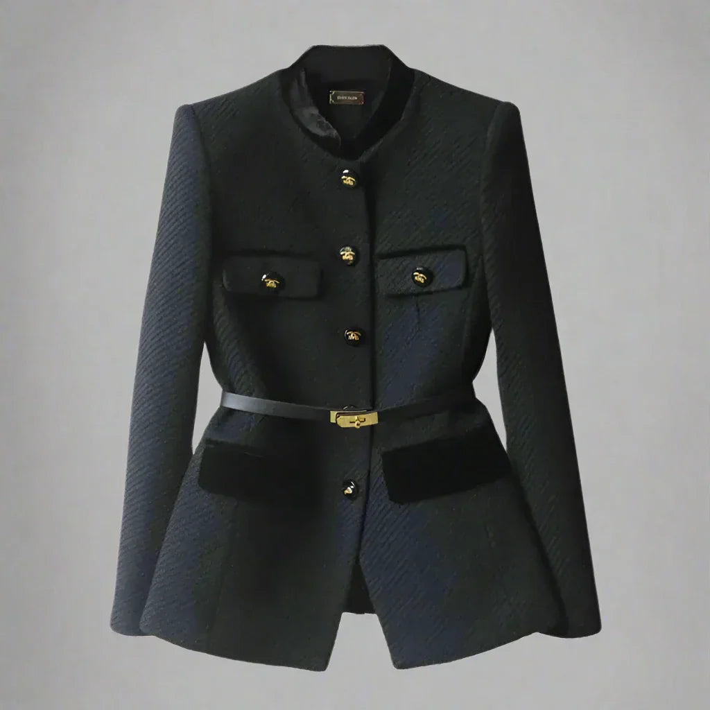 Vynsera™ | Veste de Bureau Élégante