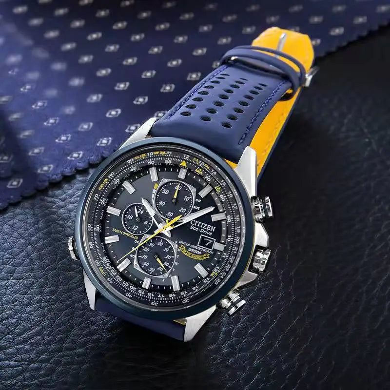 Rens™ | Montre Chronographe de Luxe Eco-Drive