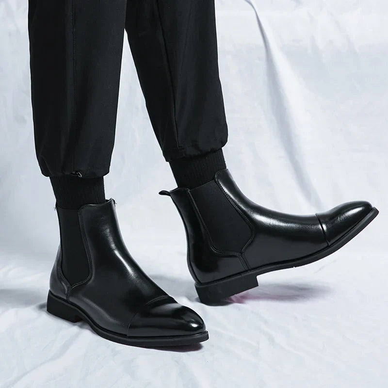 Lunovix™ | Bottines Chelsea Élégantes et Confortables