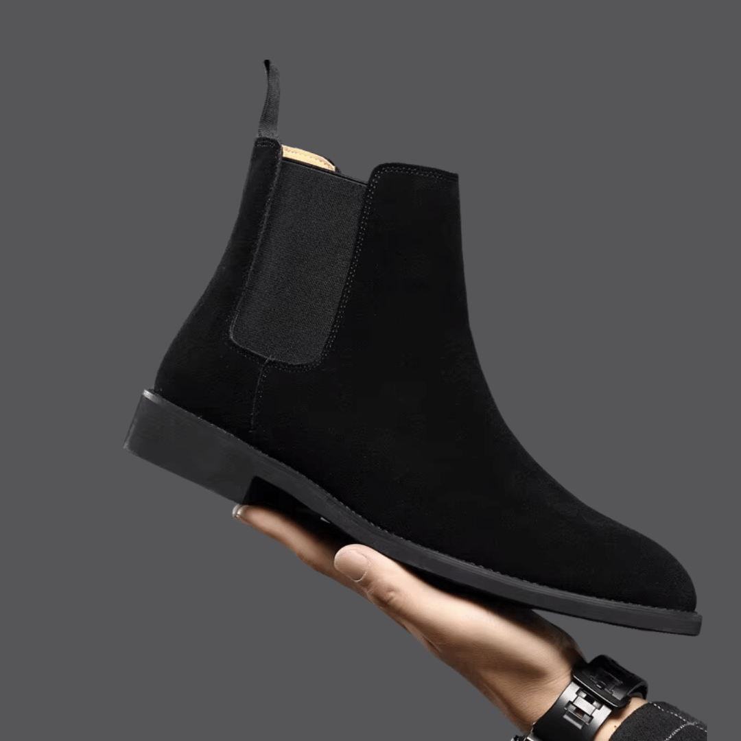 Novexa™ | Bottines Chelsea Olive Élégantes