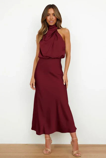 Benthe - Robe Midi Off-Shoulder