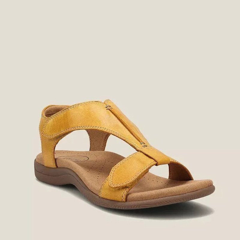 Zarae™ | Sandale en cuir Orthoflex pour confort et style