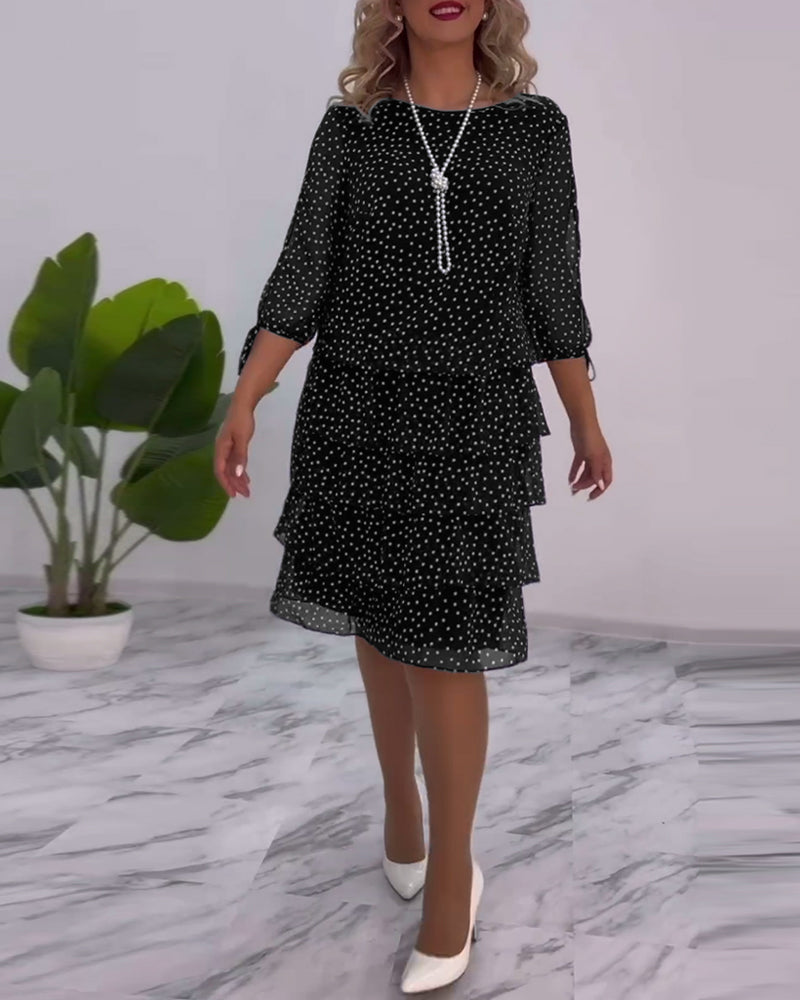 Elenaa™ | Robe Automnale Élégante