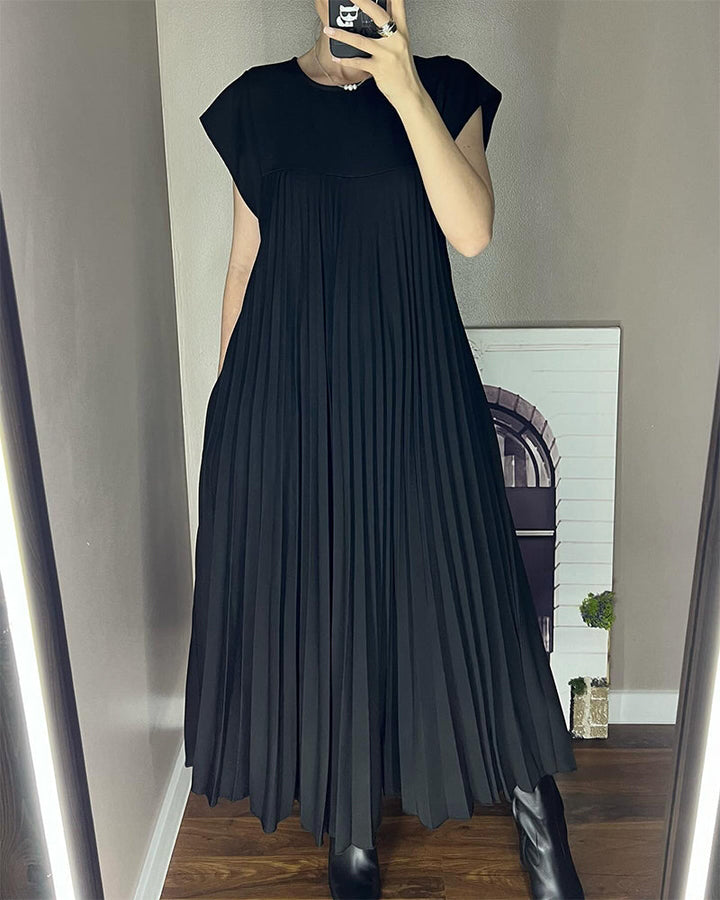 Alice™ | Robe Maxi Élégante et Confortable avec Plis