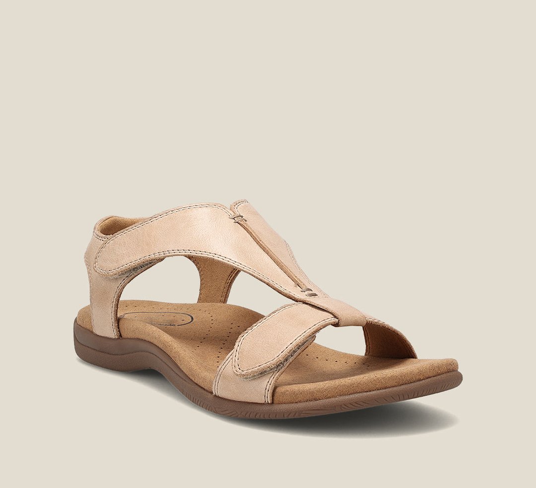 Zarae™ | Sandale en cuir Orthoflex pour confort et style