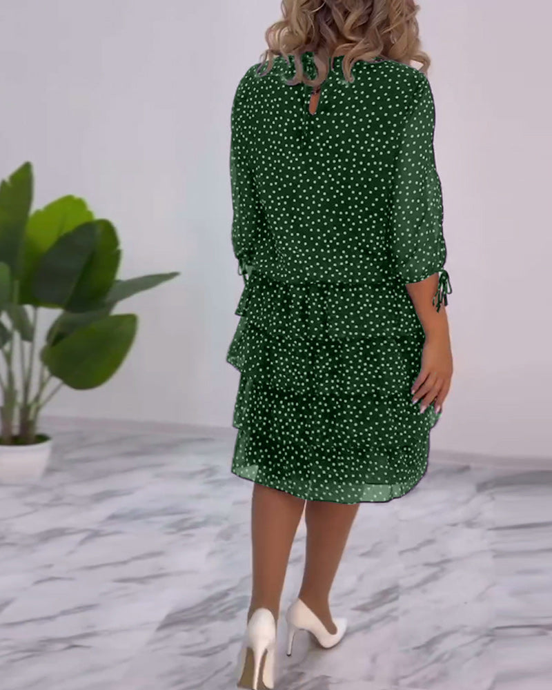 Elenaa™ | Robe Automnale Élégante
