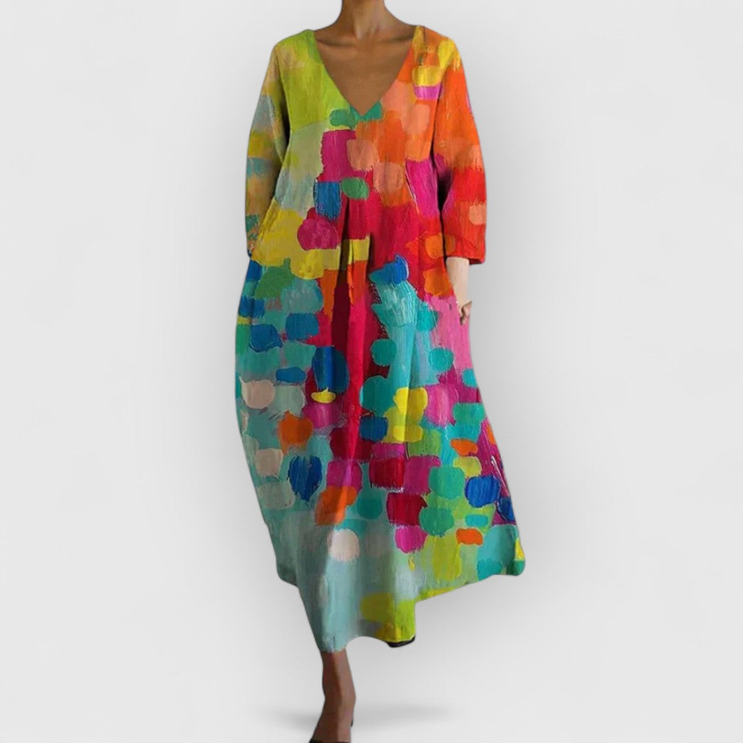 Phoebe™ | Robe élégante à décolleté en V