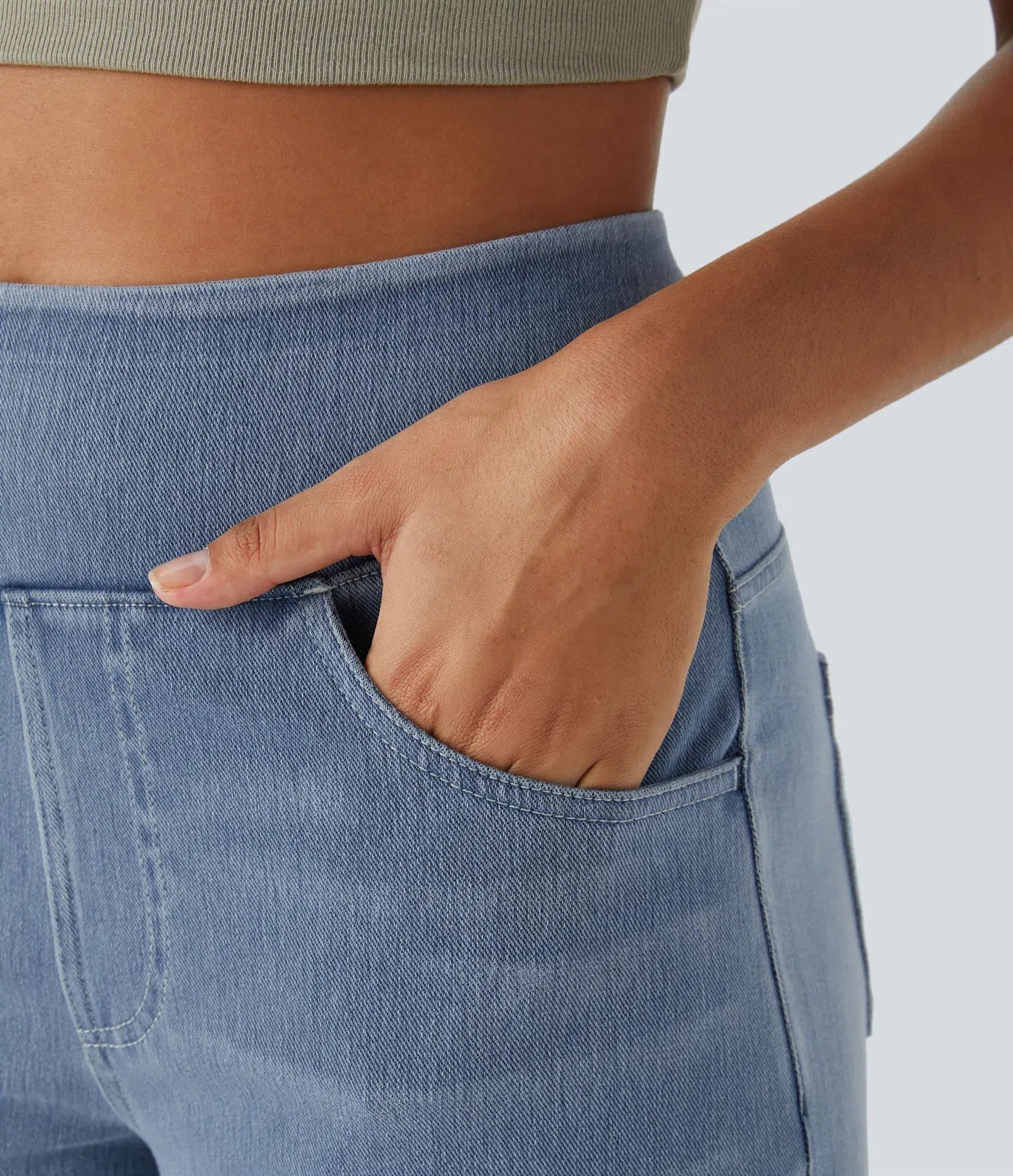 Livie™ | Pantalon Taille Haute Luxe