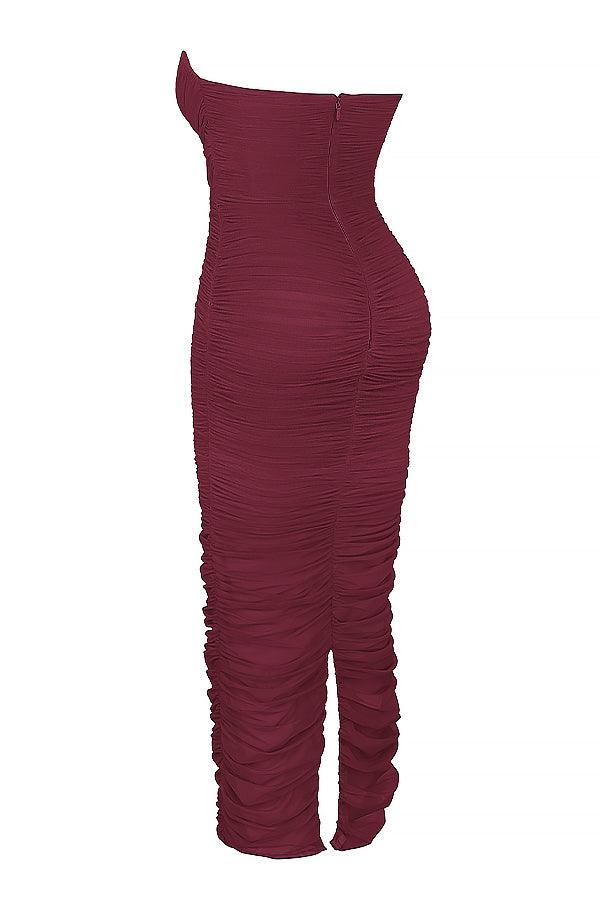 AMARIS - Robe Maxi en Mesh